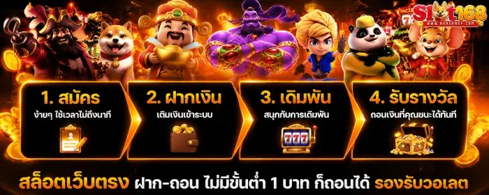 เว็บตรงสล็อตฝากไม่มีขั้นต่ำ